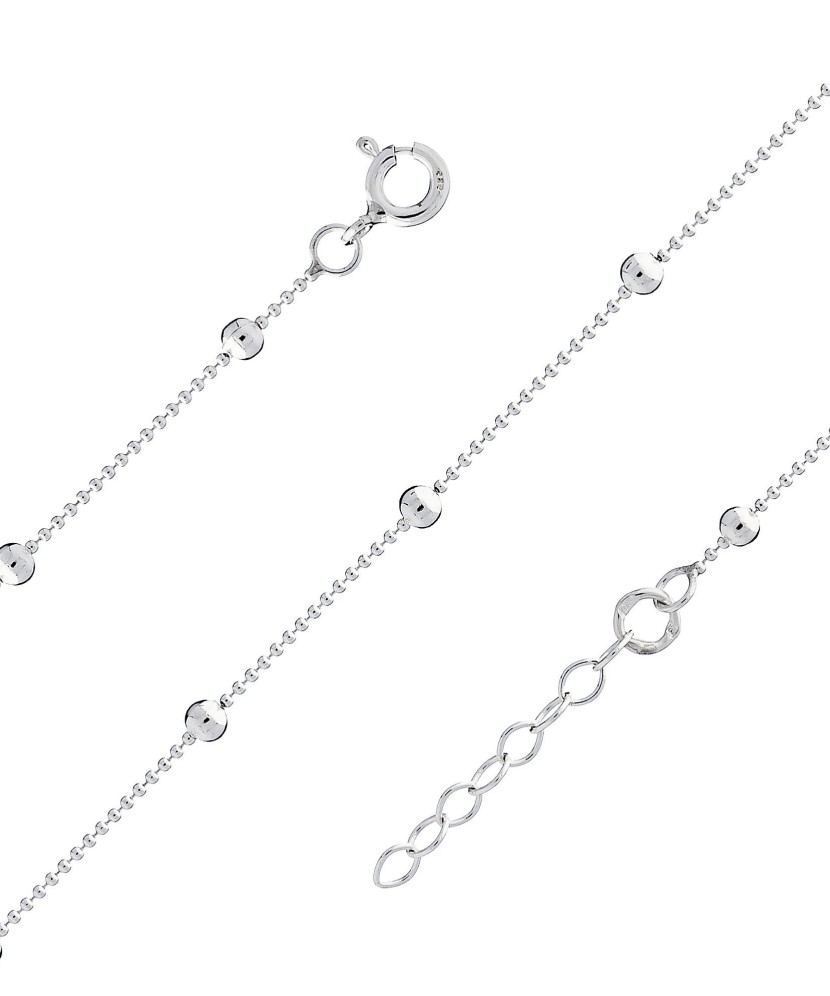 Sudraba ķēdīte uz kājas - ķēdītes uz kājas - Goldinga