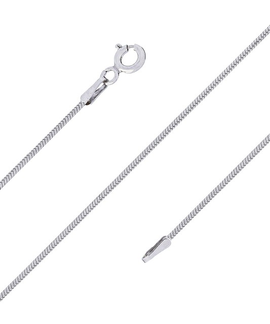 Серебряная цепочка "Snake" 1.4mm