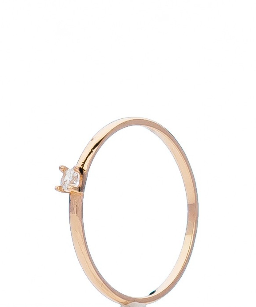 Zelta gredzens ar cirkoniju - Zelta Gredzeni - Goldinga