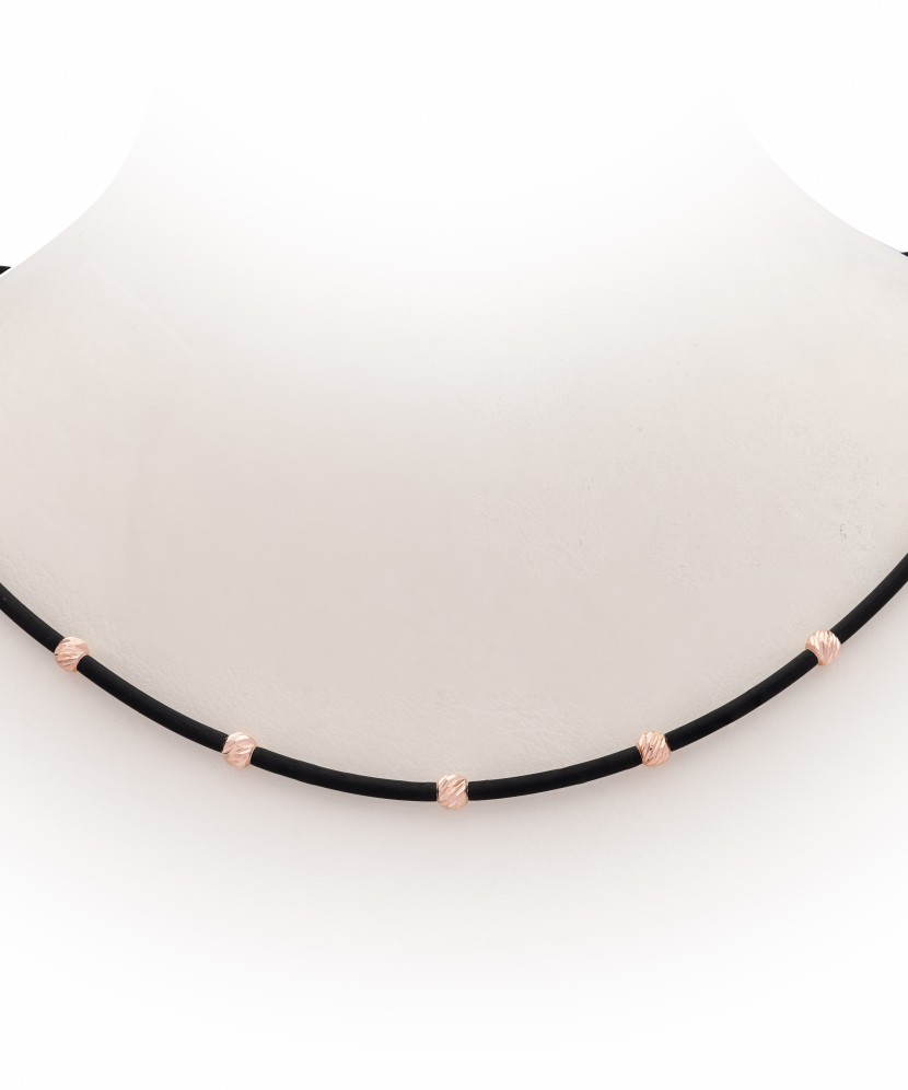 Kaučiukinė grandinėlė su auksu - Auksinės grandinėlės - Goldinga