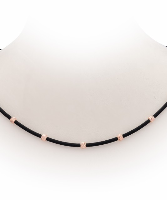 Gumijas ķēdīte ar zeltu - Zelta ķēdītes - Goldinga