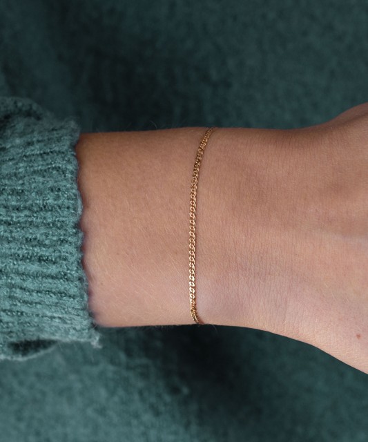 Zelta rokassprādze "Mona Liza" - Zelta rokassprādzes - Goldinga