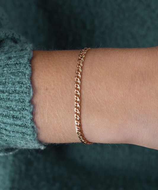 Zelta rokassprādze "Mona Liza" - Zelta rokassprādzes - Goldinga