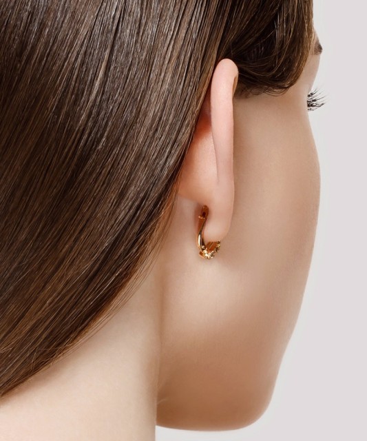 Zelta auskari ar cirkoniju - Zelta Auskari - Goldinga