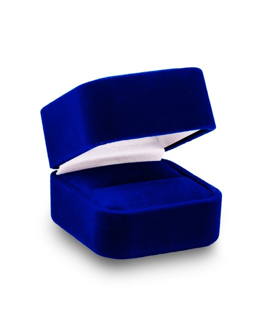 Kvadrātveida kaste, zila - Kastes (rotaslietām) - Goldinga