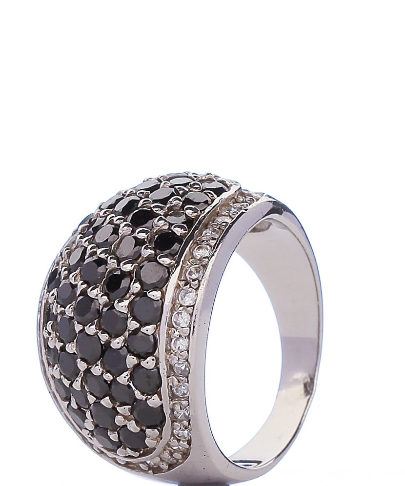 Sudraba gredzens ar cirkonijiem - Sidabriniai žiedai - Goldinga