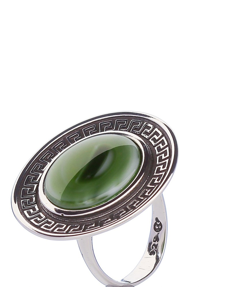 Sudraba gredzens ar jaspi - Sidabriniai žiedai - Goldinga