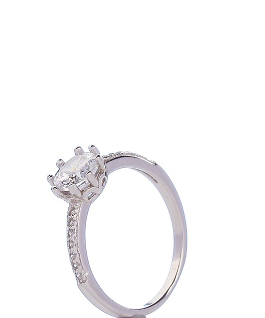 Sudraba gredzens ar cirkonijiem - Sidabriniai žiedai - Goldinga