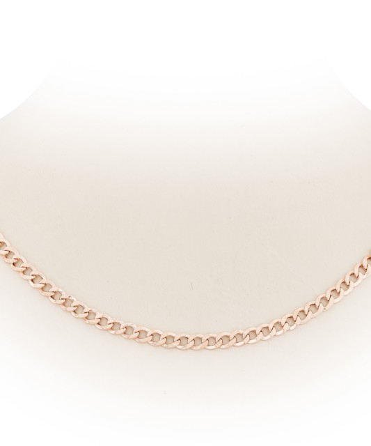 Zelta ķēdīte "Curb", 4,2 mm - Zelta ķēdītes - Goldinga