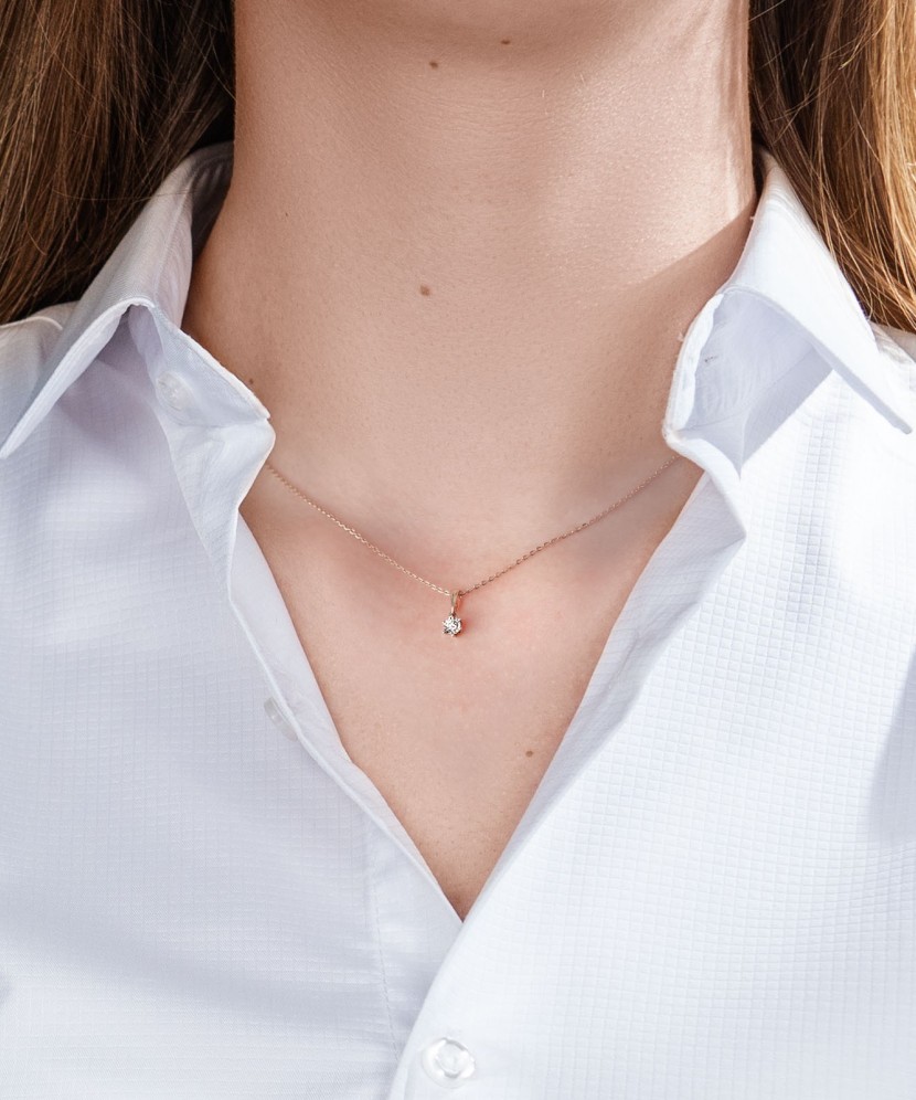 Zelta piekariņš ar briljantu - Goldinga