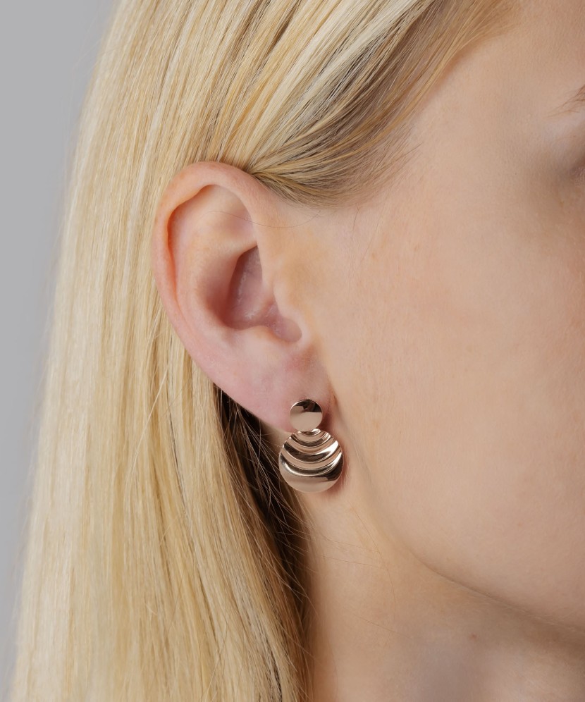 Золотые серьги