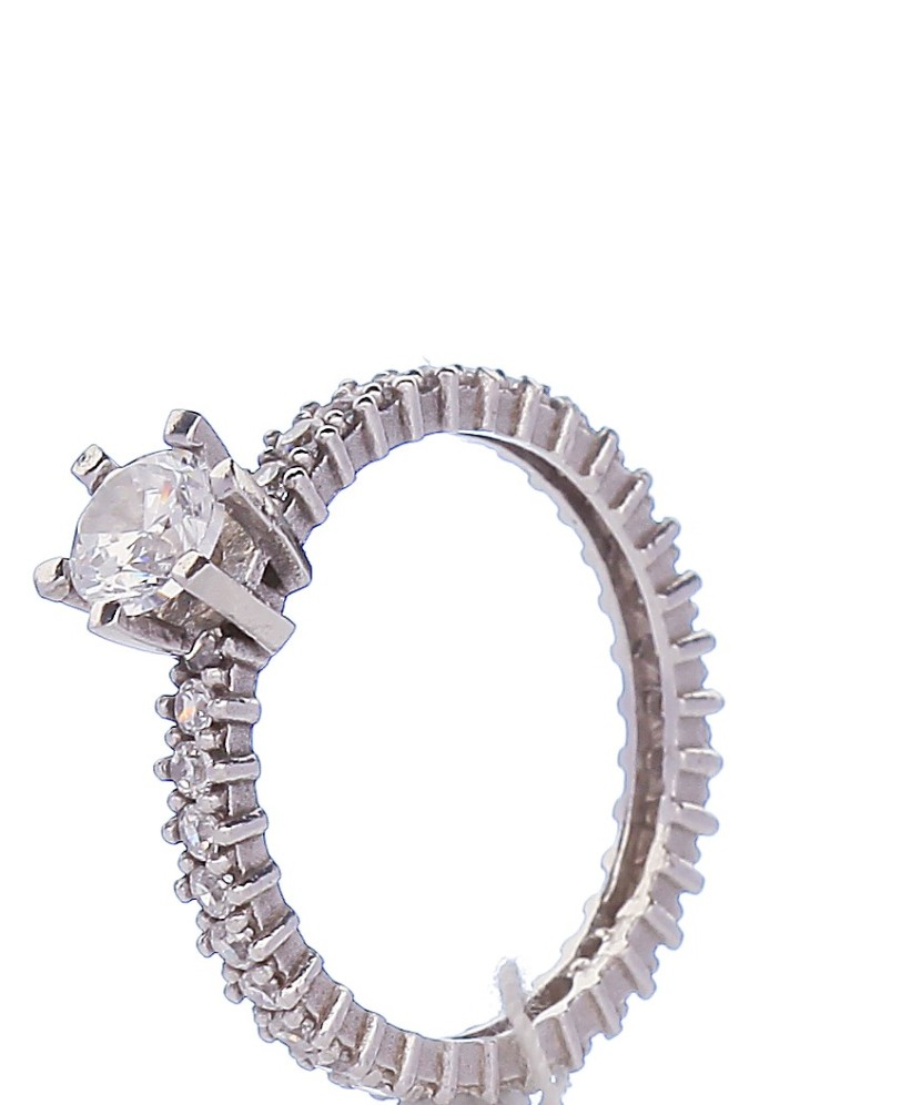 Sudraba gredzens ar cirkonijiem - Sidabriniai žiedai - Goldinga