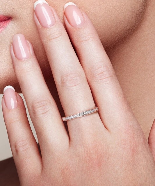 Zelta gredzens ar dimantiem - Goldinga