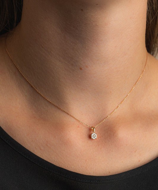 Zelta piekariņš ar dimantiem - Goldinga