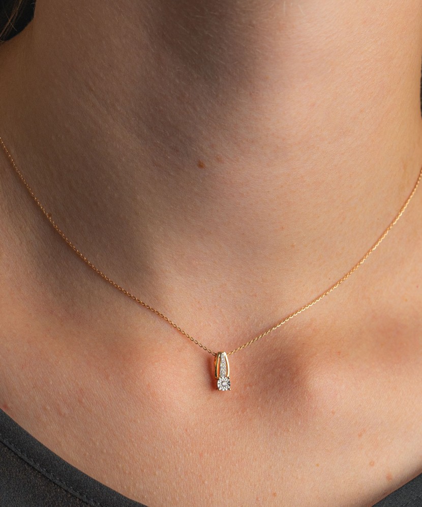 Zelta piekariņš ar dimantiem - Goldinga