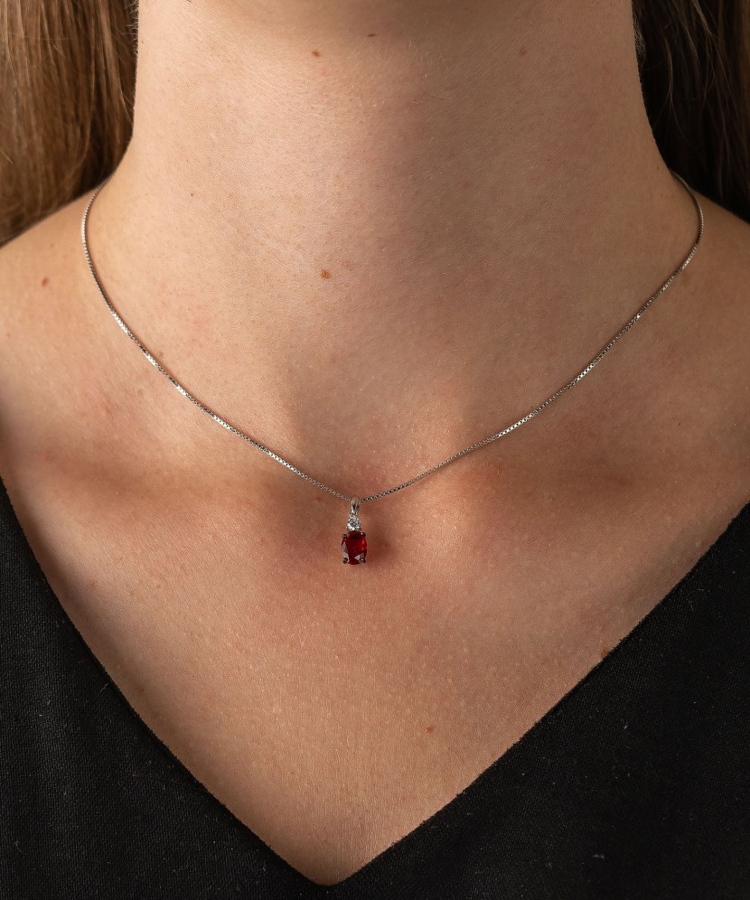 Sudraba piekariņš ar cirkonijiem - Goldinga