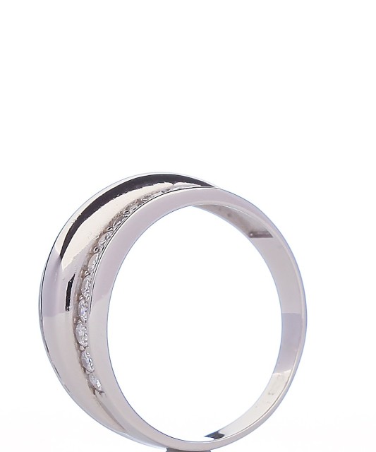 Sudraba gredzens ar cirkonijiem - Sidabriniai žiedai - Goldinga