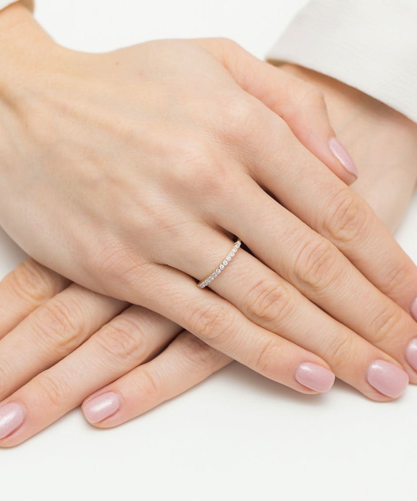 Zelta gredzens ar dimantiem - Goldinga