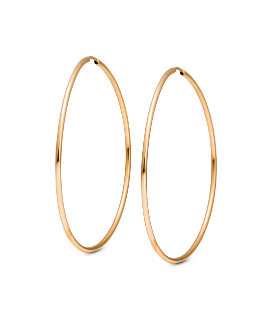 Zelta auskaru komplekti 50mm - Goldinga