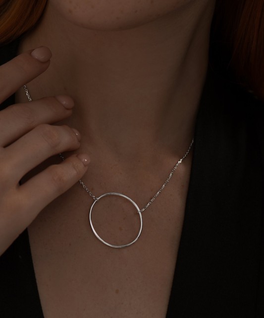 Sudraba ķēdīte ar piekariņu