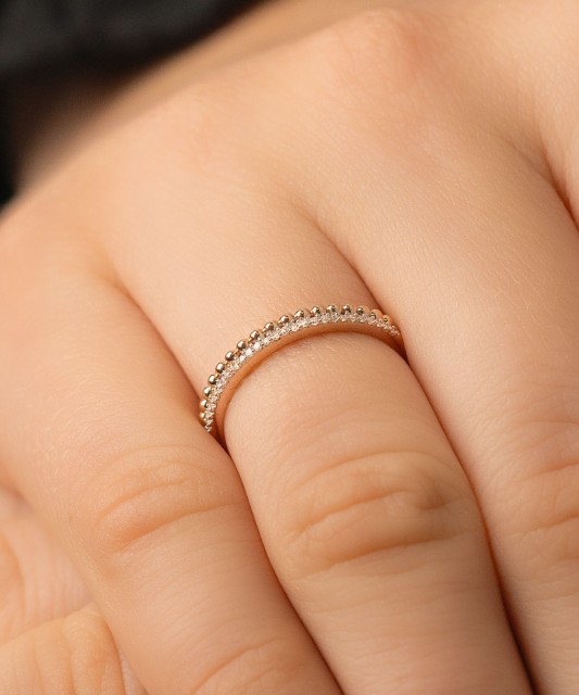 Zelta gredzens ar dimantiem - Goldinga