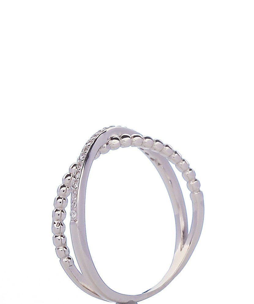 Sudraba gredzens ar cirkonijiem - Sidabriniai žiedai - Goldinga