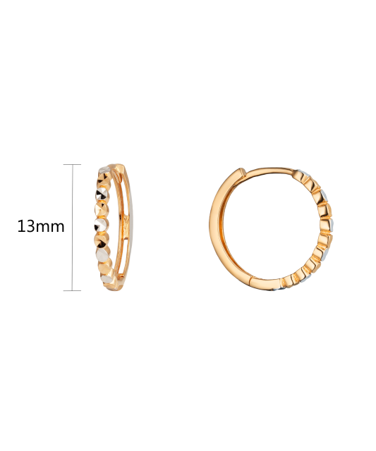 Золотые серьги