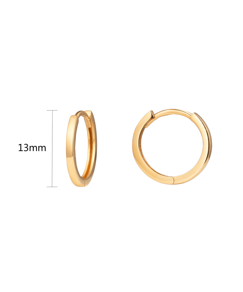 Золотые серьги