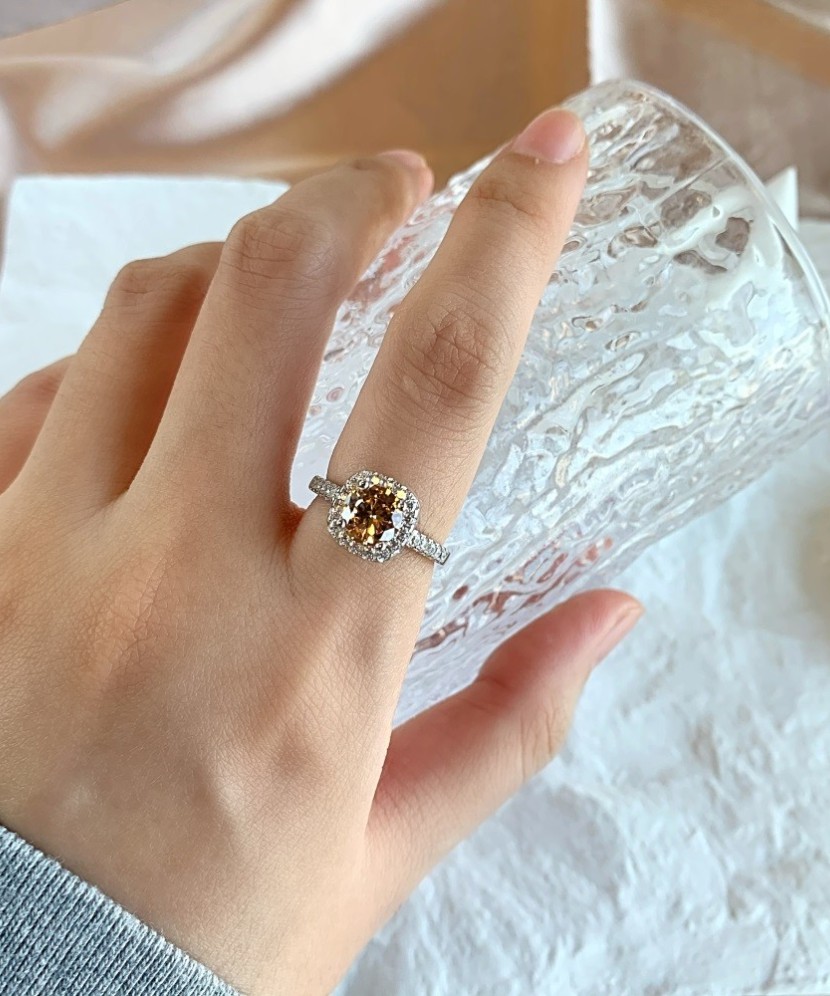 Sudraba gredzens ar cirkonijiem - Goldinga