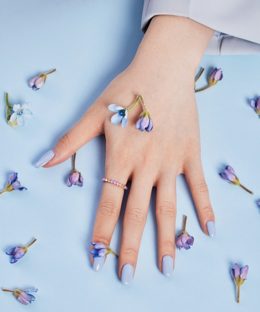 Sudraba gredzens ar cirkonijiem - Goldinga