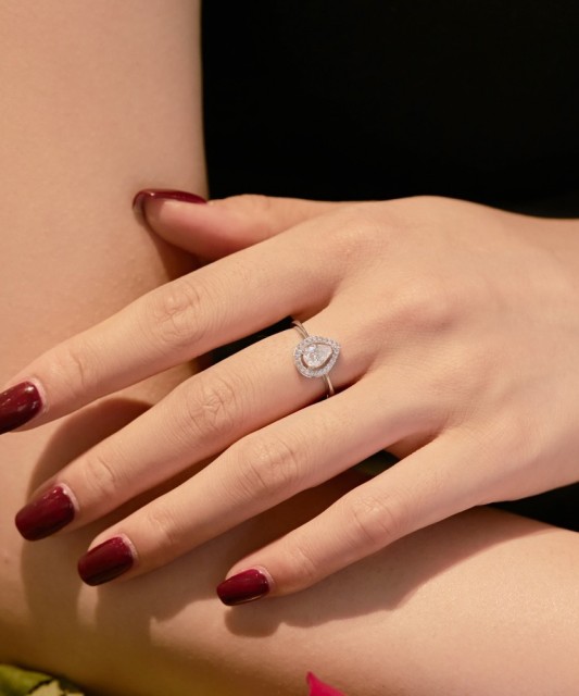 Sudraba gredzens ar cirkonijiem - Goldinga