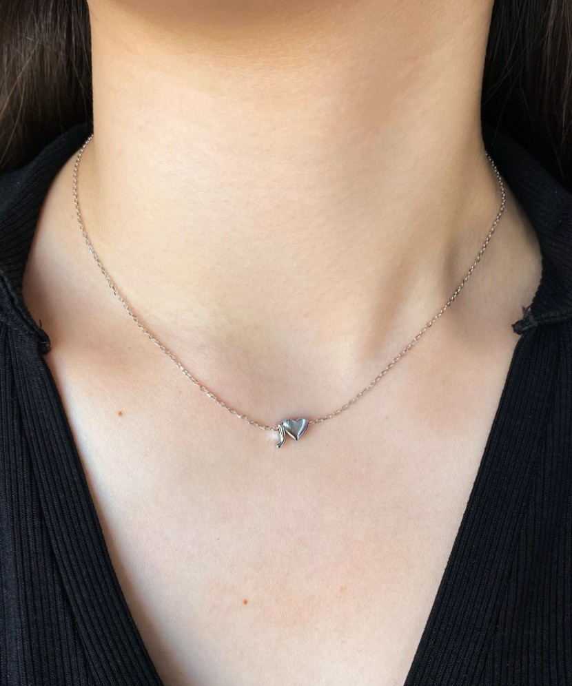 Sudraba Ķēdīte Ar Piekariņu J Burts