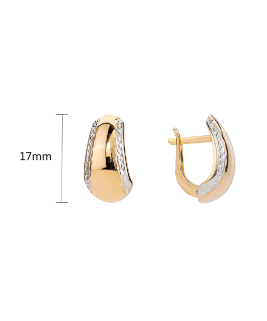 Золотые серьги