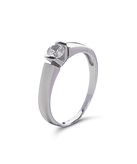 Zelta gredzens ar cirkonijiem - Goldinga