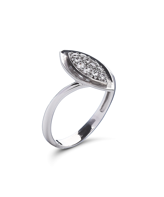 Zelta gredzens ar cirkonijiem - Goldinga