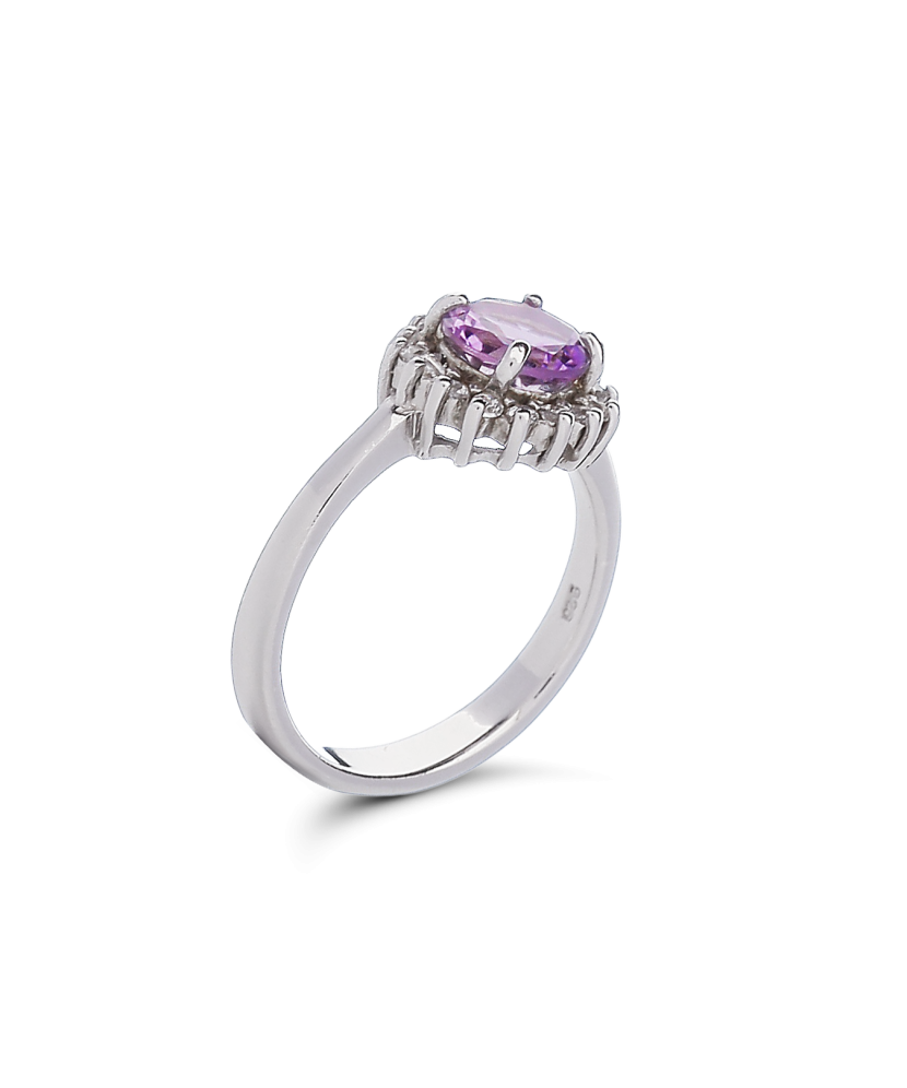 Sudraba gredzens ar cirkonijiem - Goldinga