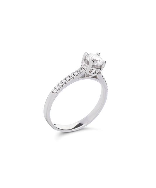 Sudraba gredzens ar cirkonijiem - Goldinga