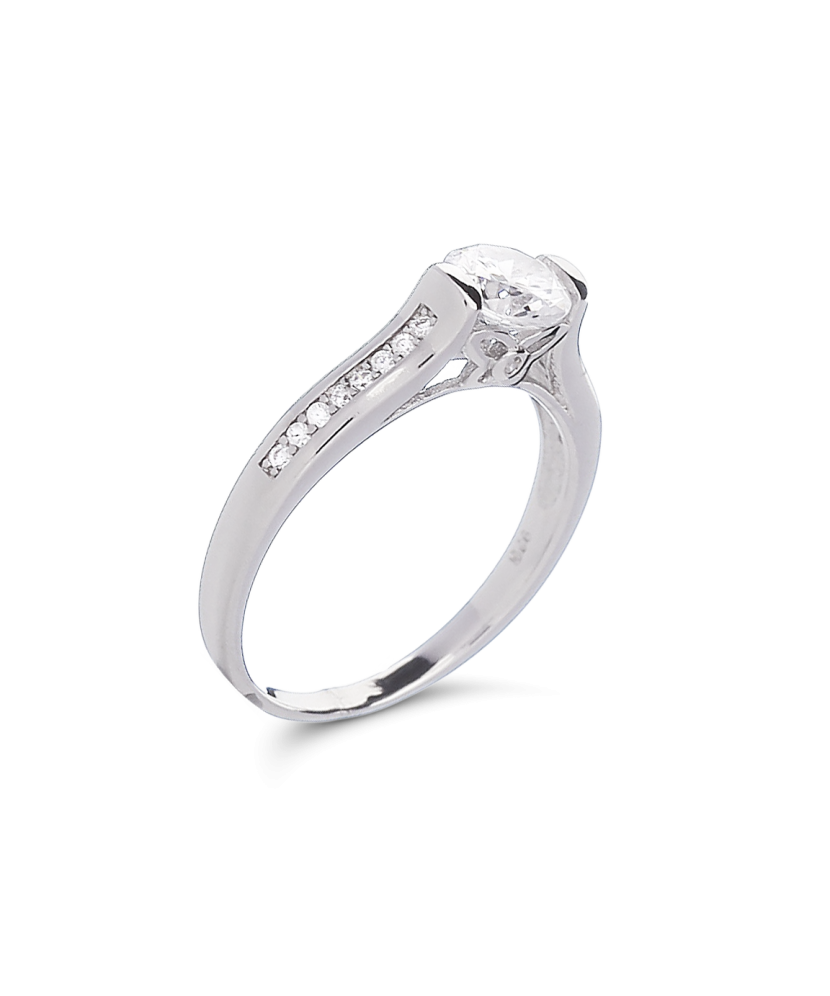 Sudraba gredzens ar cirkonijiem - Goldinga