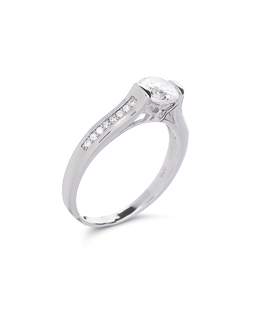 Sudraba gredzens ar cirkonijiem - Goldinga