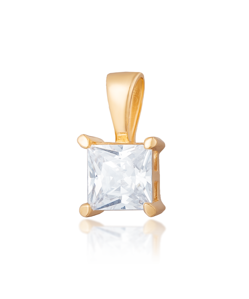 Zelta piekariņš ar cirkoniju - Goldinga