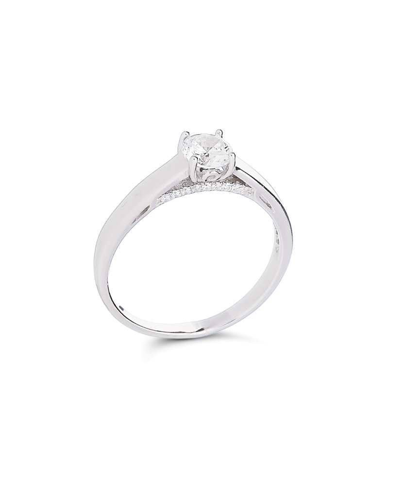 Sudraba gredzens ar cirkonijiem - Goldinga