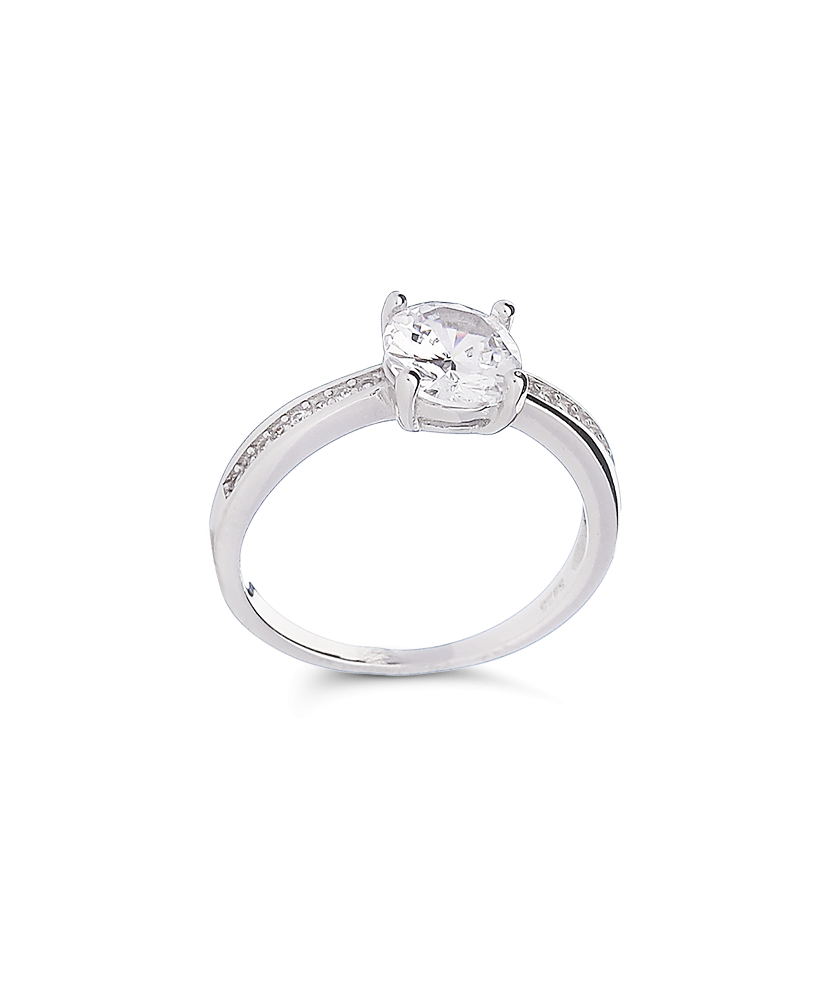 Sudraba gredzens ar cirkonijiem - Goldinga