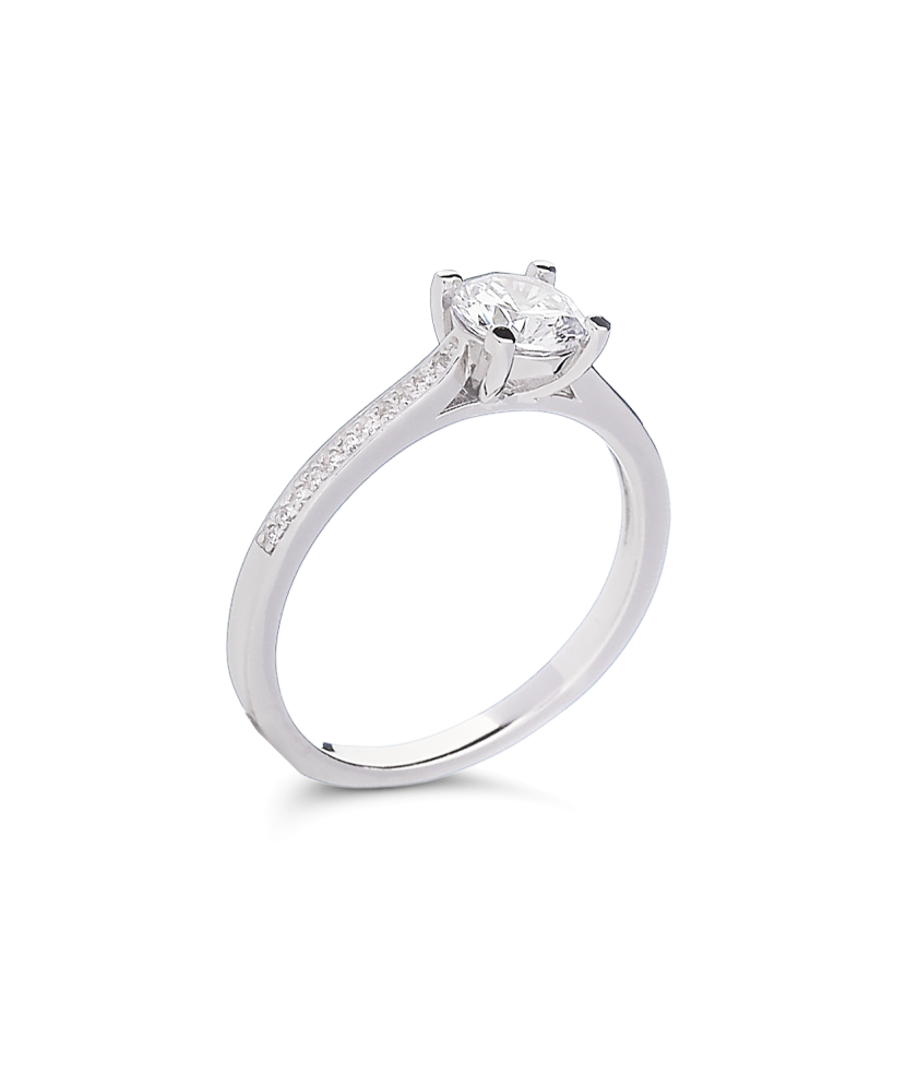 Sudraba gredzens ar cirkonijiem - Goldinga