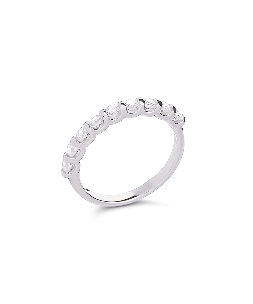 Sudraba gredzens ar cirkonijiem - Goldinga