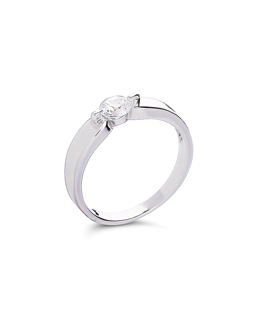 Sudraba gredzens ar cirkoniju - Goldinga