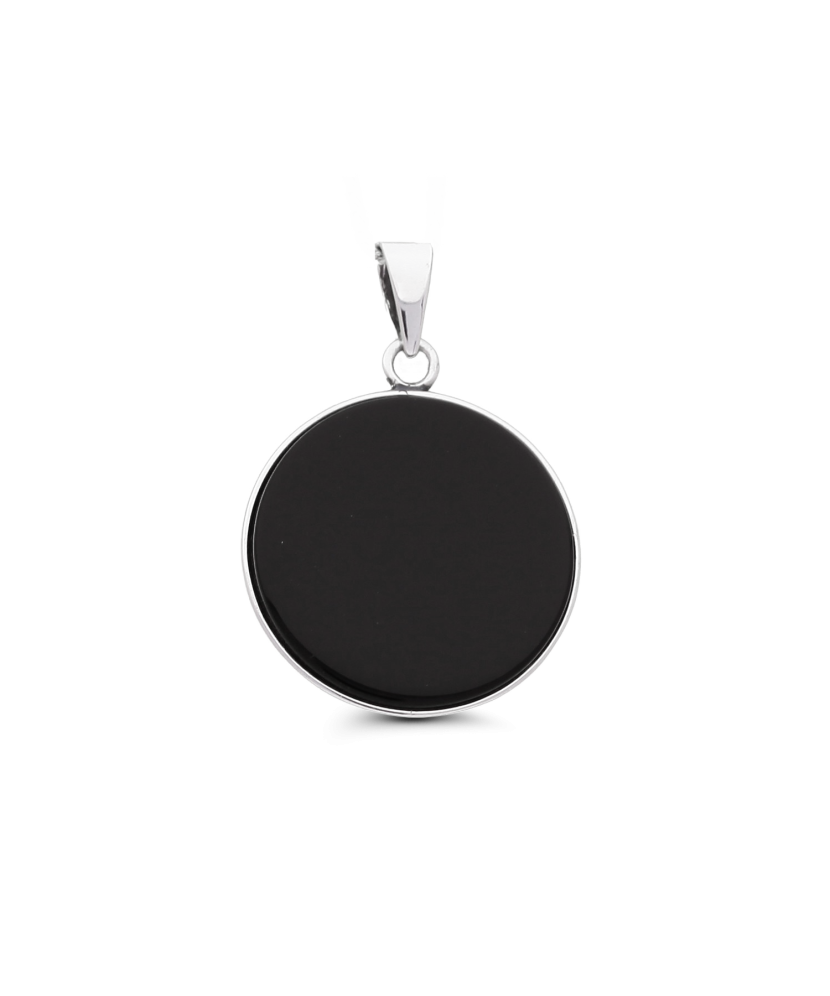 Sudraba piekariņš ar oniksu - Goldinga