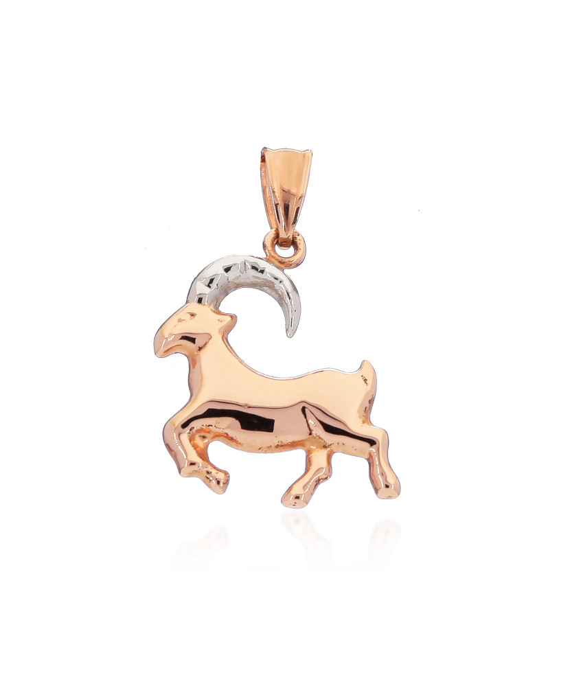 Золотой подвеска "Козерог"