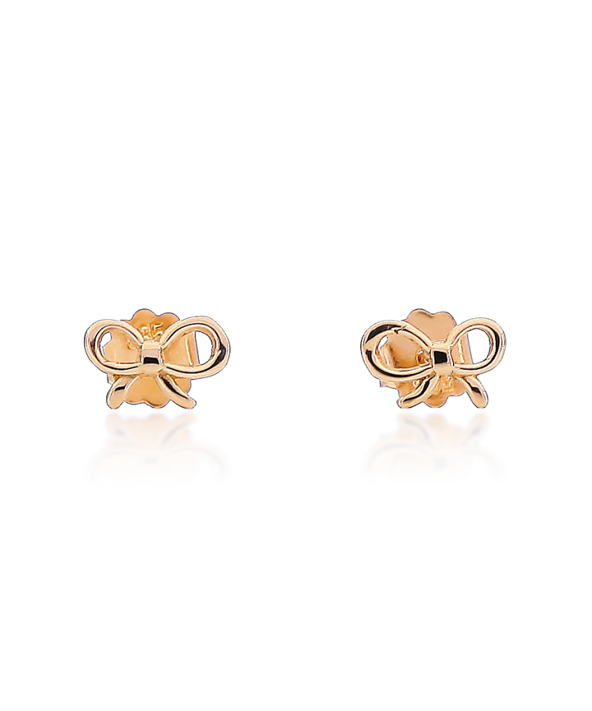 Zelta auskari "Lentīte" - Goldinga