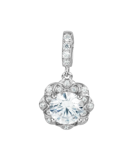 Sudraba piekariņš ar cirkonijiem - Goldinga