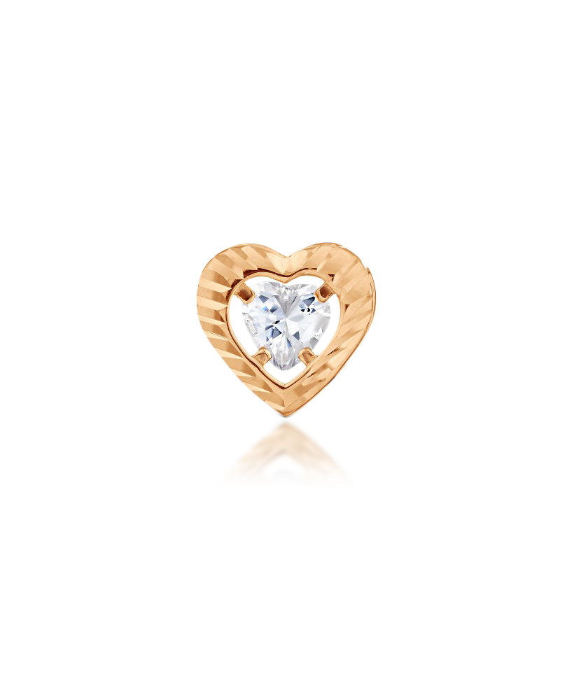 Zelta piekariņš ar cirkoniju - Goldinga